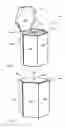 Fig. 06 - Kits for use in forming three-dimensional articles, particularly articles of furniture, from flat cardboard sheets