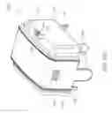 Fig. 53 - Cradle unit for receiving a print cartridge to form a print engine