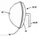 Fig. 01 - Geometrically shaped ellipsoid vehicular mirror