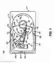 Fig. 02 - Spoiler and method for using the spoiler having a perforation there through for reducing particle accumulation in a hard disk drive