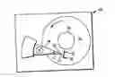 Fig. 01 - Magnetic head having a notched pole piece structure