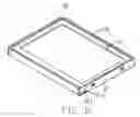 Fig. 05 - Backlight module with conductive mechanisms therein for providing power to lamps thereof