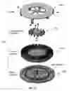 Fig. 15 - Heat transfer device in a rotating structure