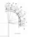 Fig. 06 - Reciprocating component-free kinematic motion apparatus for transforming pressure variations of a fluid operating in cyclically variable volume toroidal chambers into a mechanical work on a rotary axis and engine including said apparatus