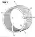 Fig. 03 - Plastic glide layer and sliding element with such