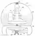 Fig. 01 - Three dimensional inflatable exhibition product with moving particles inside the exhibition product