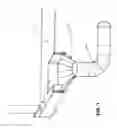 Fig. 02 - Debris trap and filter cover for vent opening