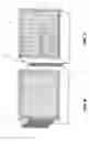 Fig. 07 - Debris trap and filter cover for vent opening