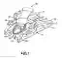 Fig. 02 - Exercising device for simulating skateboarding