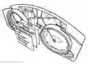 Fig. 01 - Method for representing items of information in a means of transportation and instrument cluster for a motor vehicle