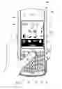 Fig. 01 - On-screen cursor navigation delimiting on a handheld communication device