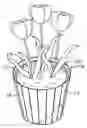 Fig. 01 - Collapsible and/or erectable floral containers