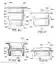 Fig. 12 - Collapsible and/or erectable floral containers