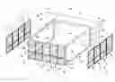 Fig. 01 - Patio or pool enclosure with removable panels