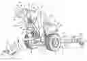 Fig. 01 - Walk-behind lawn mower