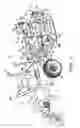 Fig. 02 - Flip-up arrangement for a mower deck
