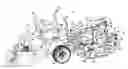 Fig. 01 - Switch assembly for flip-up mower deck