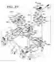 Fig. 22 - Switch assembly for flip-up mower deck