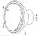 Fig. 22 - Extrusion method for fabricating a compact tube with internal features