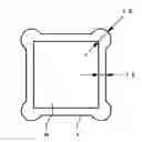 Fig. 01 - Regular Square Insulating Cable, Application of Such Regular Square Insulating Cable and Method for Manufacturing Such Regular Square Insulating Cable