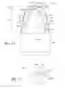 Fig. 09 - Drill bit and cutter element having chisel crest with protruding pilot portion