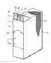 Fig. 01 - Cigarette ejecting box and blank for same