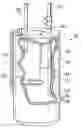 Fig. 01 - Water storage device having a powered anode