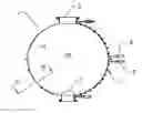 Fig. 01 - Bolometric device with receiving cavity for measuring the power of a beam of high frequency microwaves and process for coating the internal surface of said cavity
