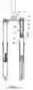 Fig. 07 - Front fork with photoelectric module