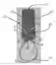 Fig. 01 - Security tag having a swiveling engagement