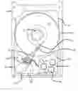 Fig. 01 - Device to regenerate a desiccant in a hard disk drive