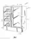 Fig. 02 - Multiple door display merchandiser with lighting enhancement
