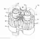 Fig. 01 - Gear pump with pressure relief groove