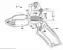 Fig. 01 - Bicycle front derailleur