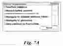 Fig. 09 - Navigation device and method for quick option access