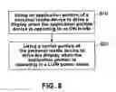 Fig. 09 - Power management for driving display with baseband portion when application portion is in low power mode