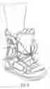 Fig. 06 - SINGLE LACE BOOT WITH MULTIPLE COMPRESSION ZONES