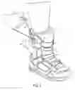Fig. 08 - SINGLE LACE BOOT WITH MULTIPLE COMPRESSION ZONES