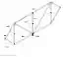 Fig. 16 - RIGGING SYSTEM FOR SUPPORTING AND POINTING SOLAR CONCENTRATOR ARRAYS