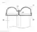 Fig. 06 - Heat exchanger having integrated tank header and partition structure and partition inserting groove with leak detection