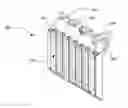 Fig. 01 - Golf club separator with fluted feature