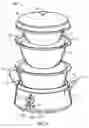 Fig. 02 - Slow cooker with nestable containers