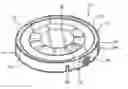 Fig. 01 - Removable locking container cover with slotted outer skirt