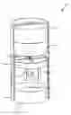 Fig. 01 - Piston actuated vapor-dispersing device