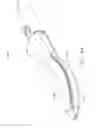 Fig. 33 - Surgical stapling device having supports for a flexible drive mechanism