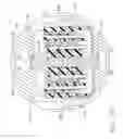 Fig. 20 - Surgical stapling device with a curved cutting member