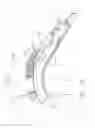 Fig. 28 - Surgical stapling device with a curved cutting member