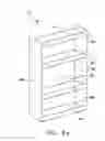 Fig. 08 - FOLDED AND GLUED DISPLAY CONTAINER HAVING SHELF ELEMENTS