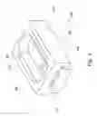 Fig. 05 - Lead frame structure of light emitting diode