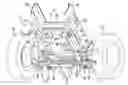 Fig. 01 - Linkage system for suspension
